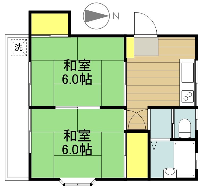 エピ 202号室 間取り