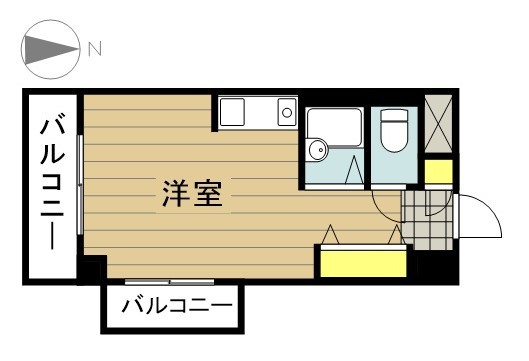 大崎ビル 303号室 間取り