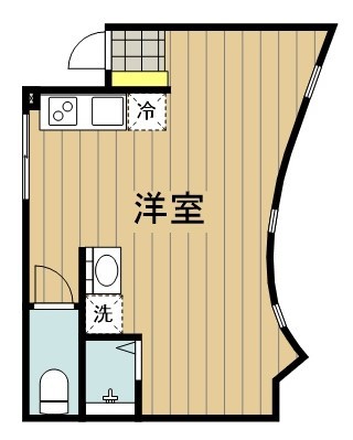 くぼみアパートメント 202号室 間取り
