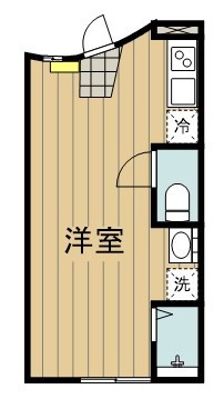 くぼみアパートメント 104号室 間取り