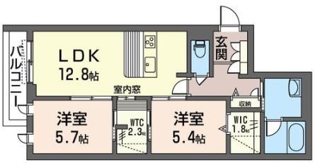 ルミエール戸塚 間取り図