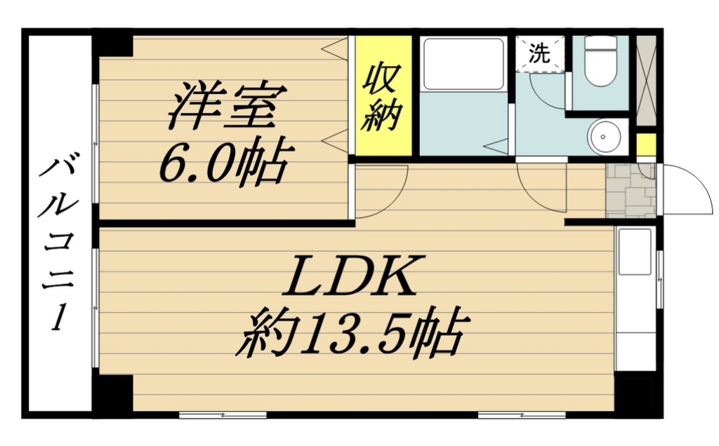 ファベール西浦和Ⅰ 301号室 間取り