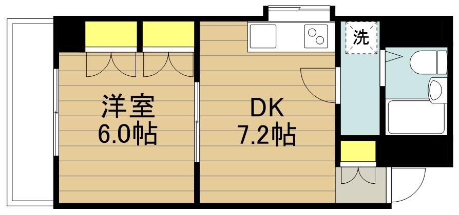 ルモン戸田壱番館 303号室 間取り