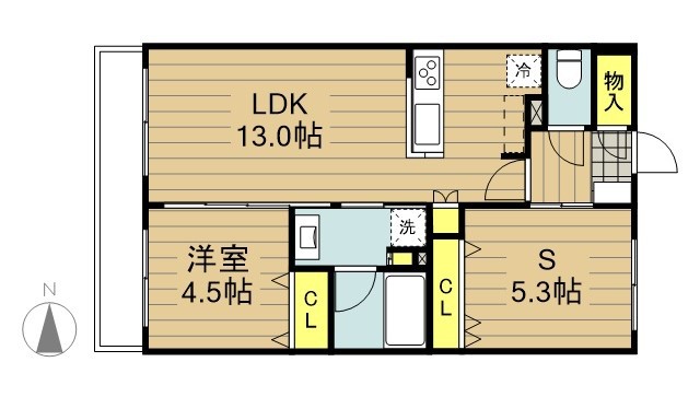 ラグゼナ戸田公園Ⅱ 902号室 間取り