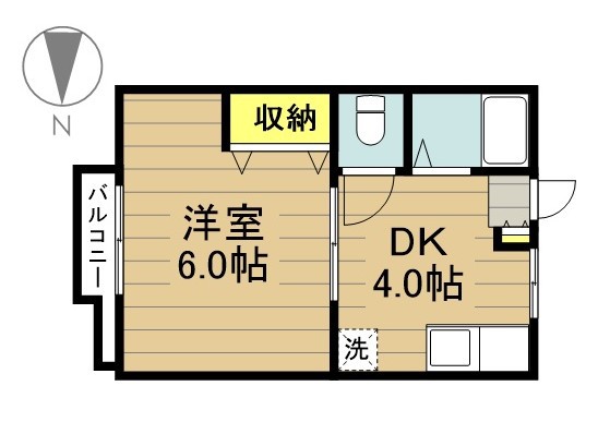 アーバンライフ上戸田 202号室 間取り