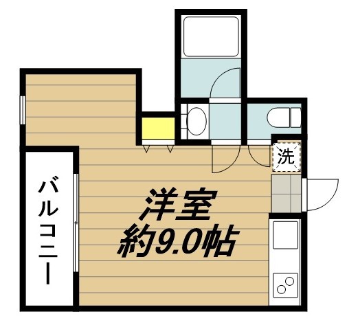 ラ・ルーヌ 306号室 間取り