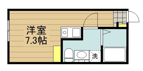 Ｌｉｇｈｔ　ｈｏｕｓｅ　蕨中央 202号室 間取り