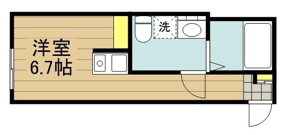 Ｌｉｇｈｔ　ｈｏｕｓｅ　蕨中央 304号室 間取り