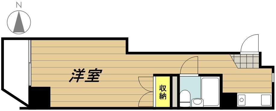 レジュエール戸田公園 401号室 間取り