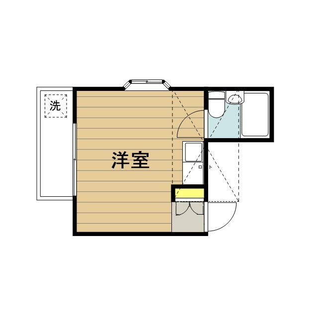 ＮＫハイム辻 103号室 間取り