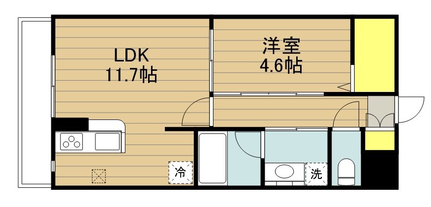 ノーブルハイム戸田公園 202号室 間取り