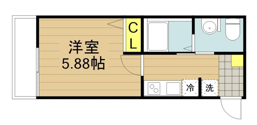 キャメル蕨錦町 303号室 間取り
