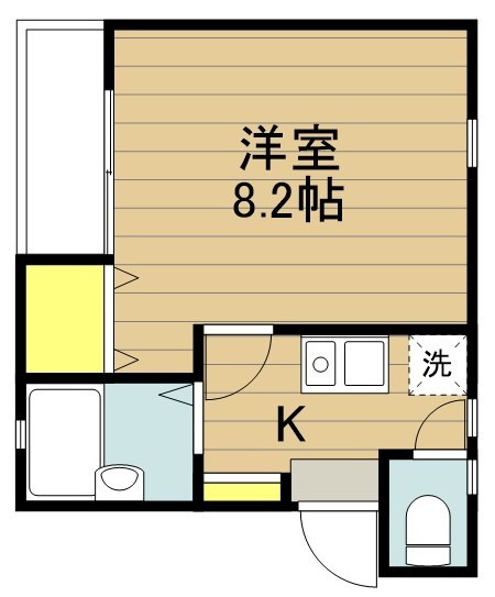 ＹＳハウス 103号室 間取り