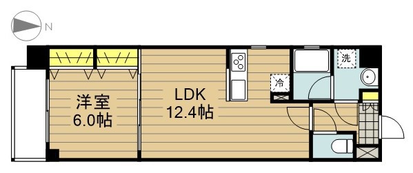 エクセルシティ戸田公園 403号室 間取り