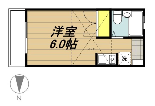 エルセリート戸田 103号室 間取り