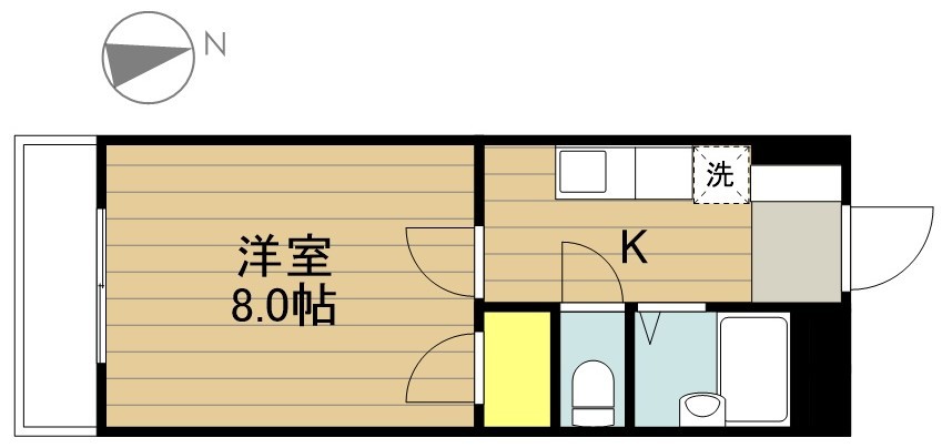 リファレンス戸田公園 102号室 間取り