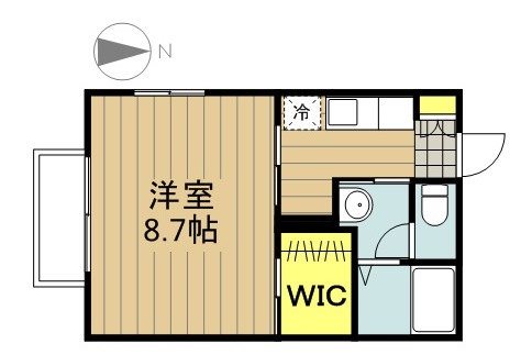 ファミールＣ 間取り図