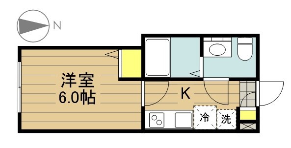 ＫＥＩＡＩ　ＲＥＳＩＤＥＮＣＥ　北戸田 302号室 間取り