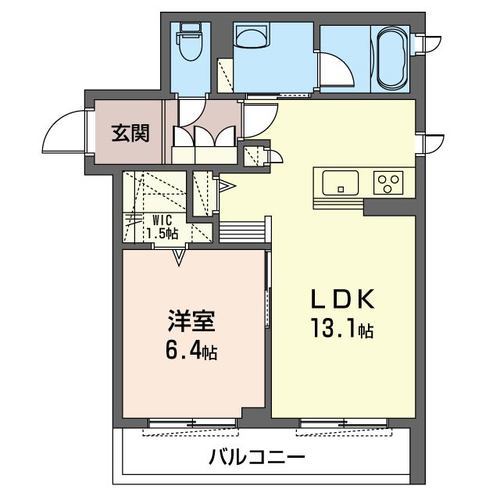 カーサ　クオレール 間取り図