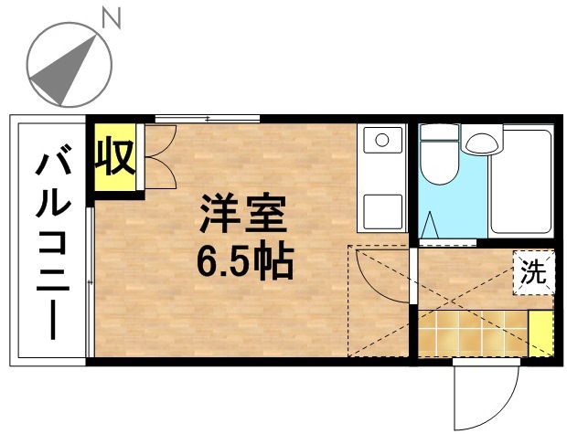 ミシマヒルズ 207号室 間取り