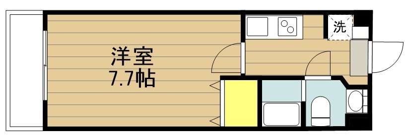 Ｓ－ＦＯＲＴ戸田公園 603号室 間取り