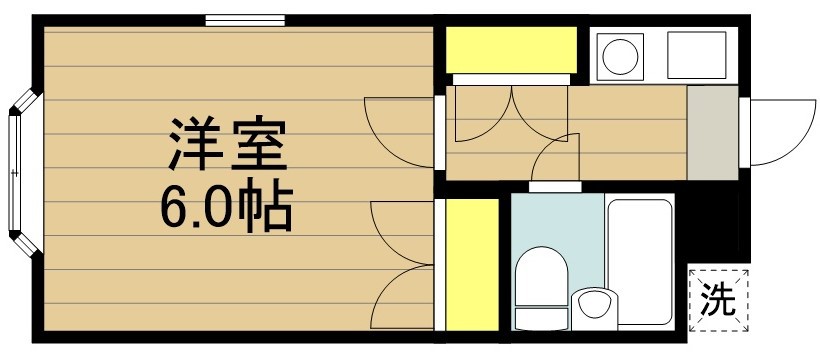 ヒルズ戸田 101号室 間取り