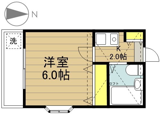 アネックス戸田３期 201号室 間取り