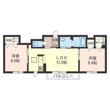コロッサルボワ 間取り図