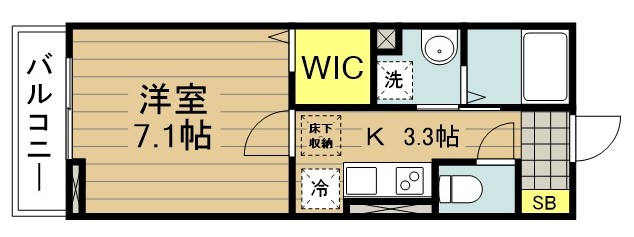 ウエストローズ 間取り図