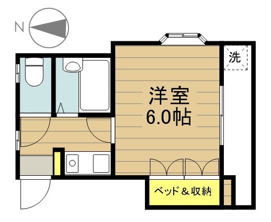 サン茂エル 301号室 間取り