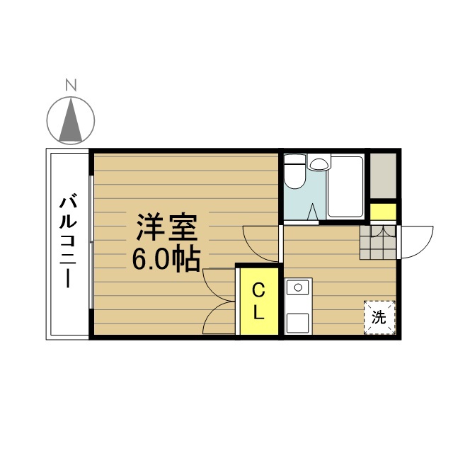 戸田パークハイツ 204号室 間取り