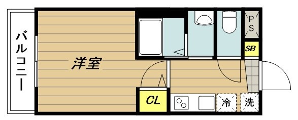 ＫＹＯＷＡハイム 207号室 間取り