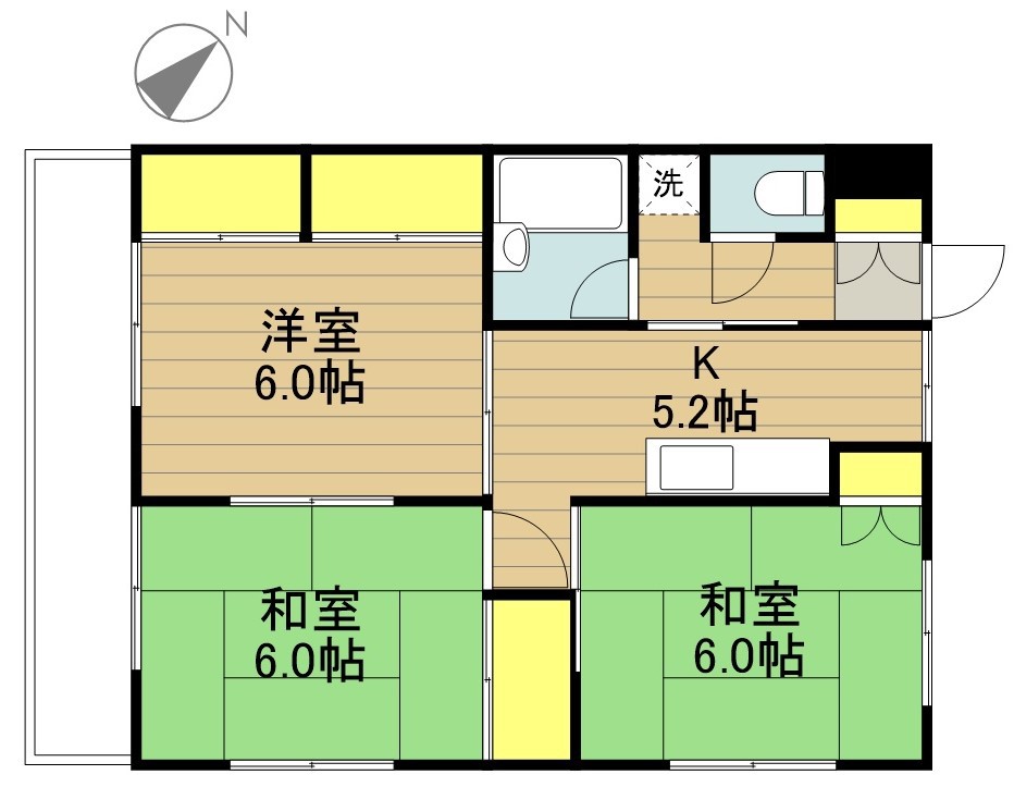 プラザエーゼルワイス 間取り図
