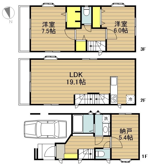 中町２丁目 間取り