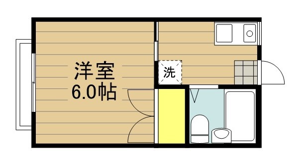 ハイムリブレア 203号室 間取り