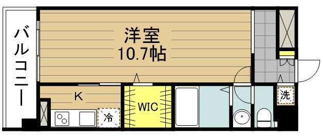 カームヴィレッジ 402号室 間取り