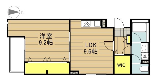 メアヌイ北戸田 間取り図