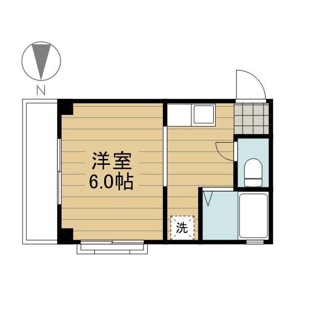 レオドラード飯塚 304号室 間取り