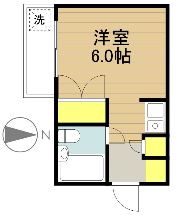 アクシーズ戸田公園 301号室 間取り