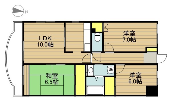 ウィーブ浦和 305号室 間取り