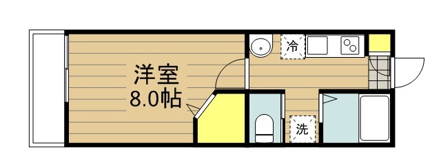 錦町弐番館 302号室 間取り