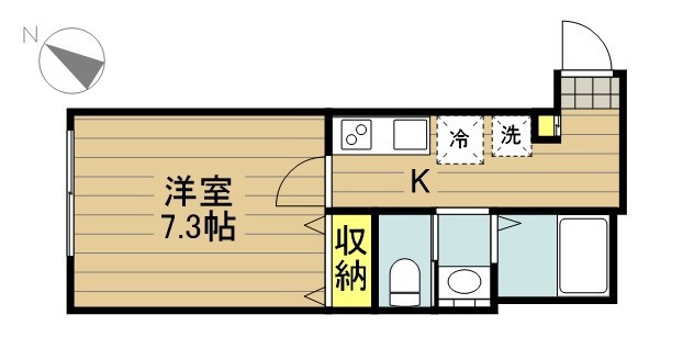 （仮称）キャメル北戸田 105号室 間取り