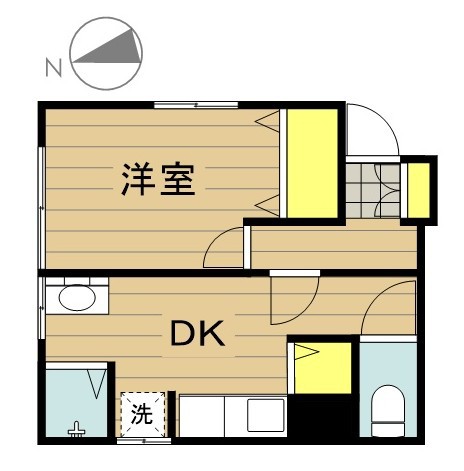 下前２丁目貸家１Ｆ 間取り