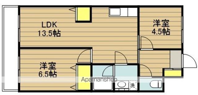 ウエストパレス蕨Ⅱ 間取り