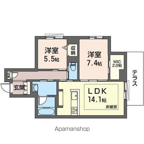 ヴィア・ステージ 間取り