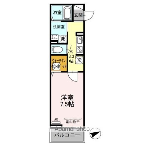 エンペラー　Ｂ 間取り