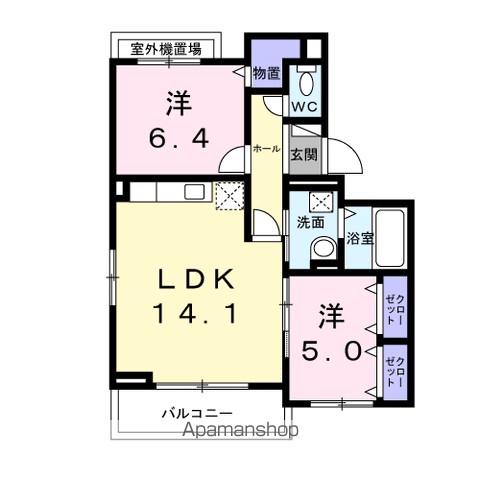 プラシード 間取り