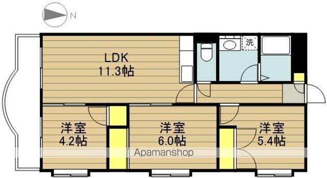 ドエル壱番館 間取り