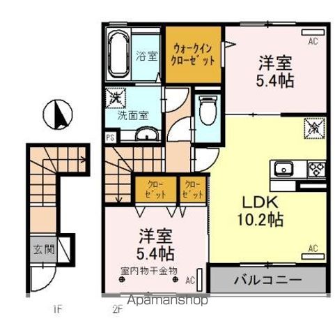 樹翠庵 間取り