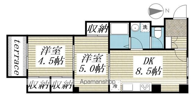 グリーンガーデン武蔵浦和 間取り